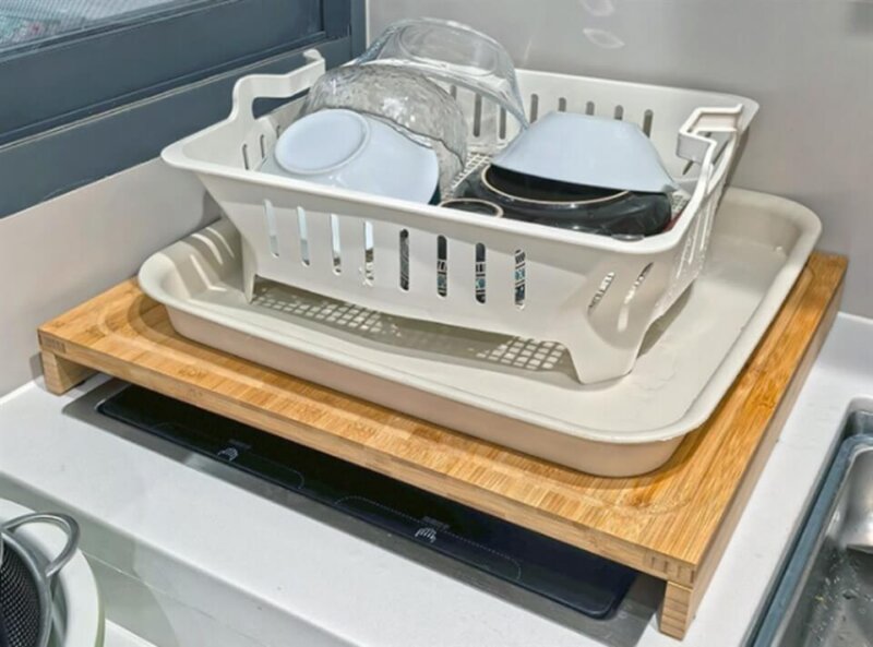 Extra Large Bamboo Cutting With 2 Stand Slot-Promotional Cutting Board