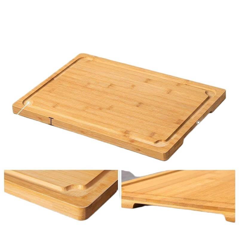 Premium 2-in-1 Extra Large Bamboo Chopping Board