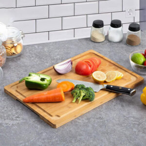 Premium 2-in-1 Extra Large Bamboo Chopping Board